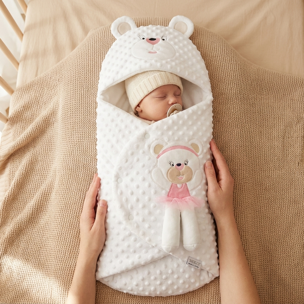 Minky Baby Carry Nest – 3 Colors | Faba Kids