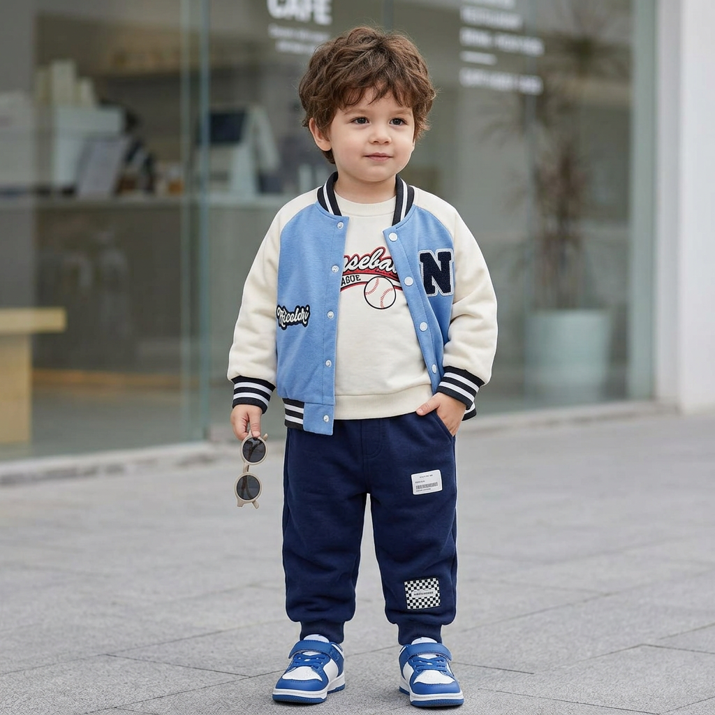 Boys Varsity 3-Piece Outfit Set | Faba Kids