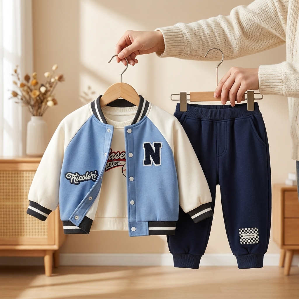 Boys Varsity 3-Piece Outfit Set | Faba Kids