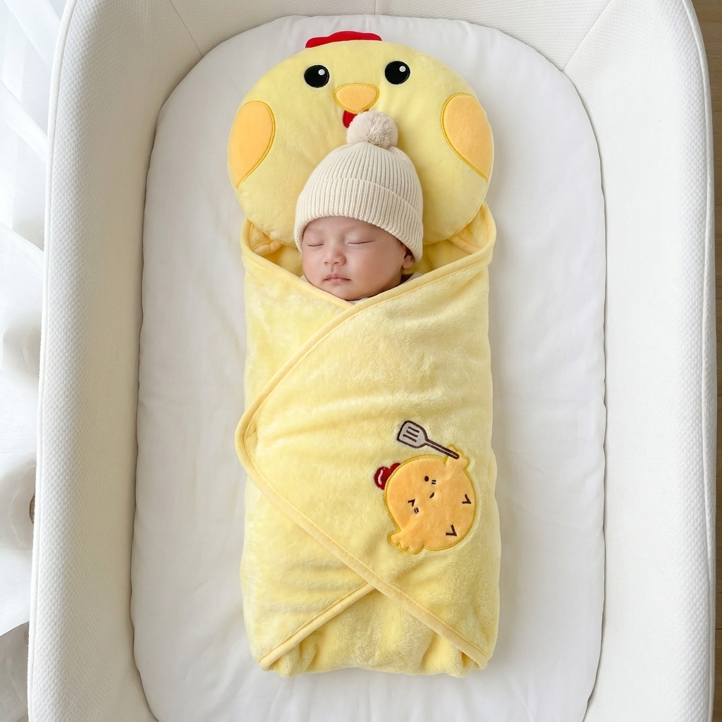 2-Piece Character Pillow & Baby Shawl Set – 5 Designs | Faba Kids