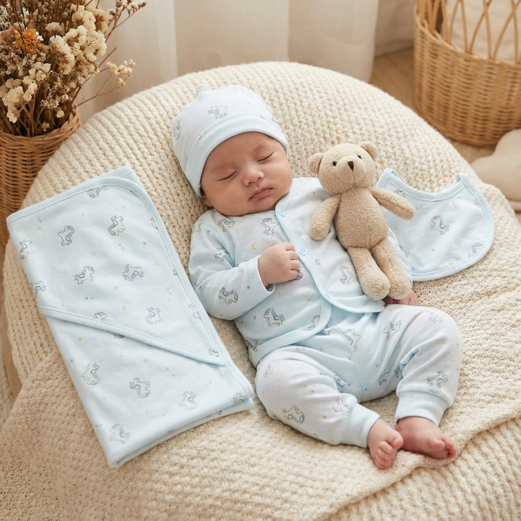5-Piece Pre-Winter Baby Starter Set – 3 Colors | Faba Kids