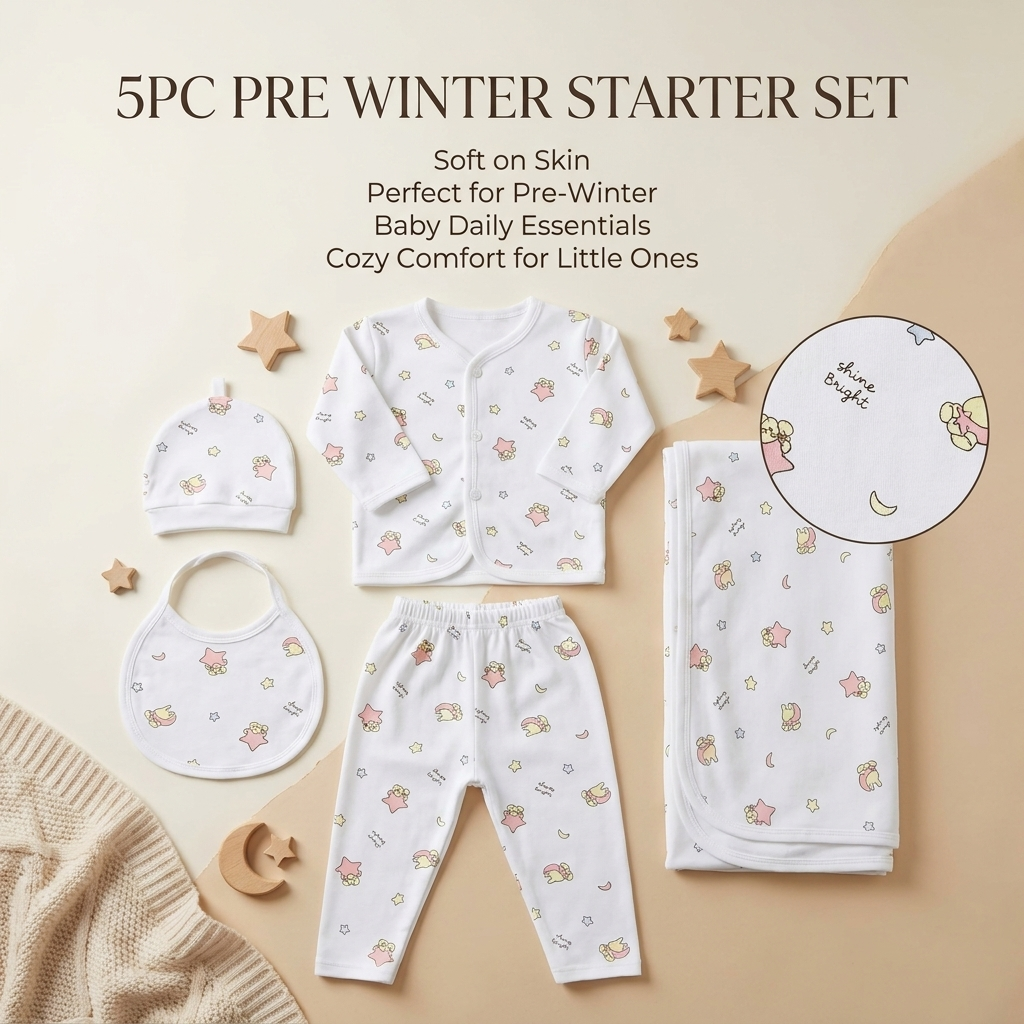5-Piece Pre-Winter Baby Starter Set – 2 Colors | Faba Kids