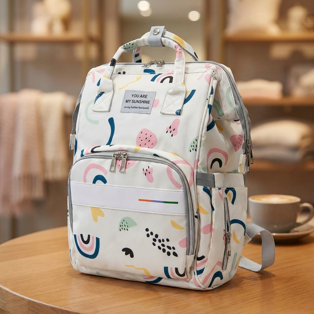 Printed Mother Bag | Faba Kids