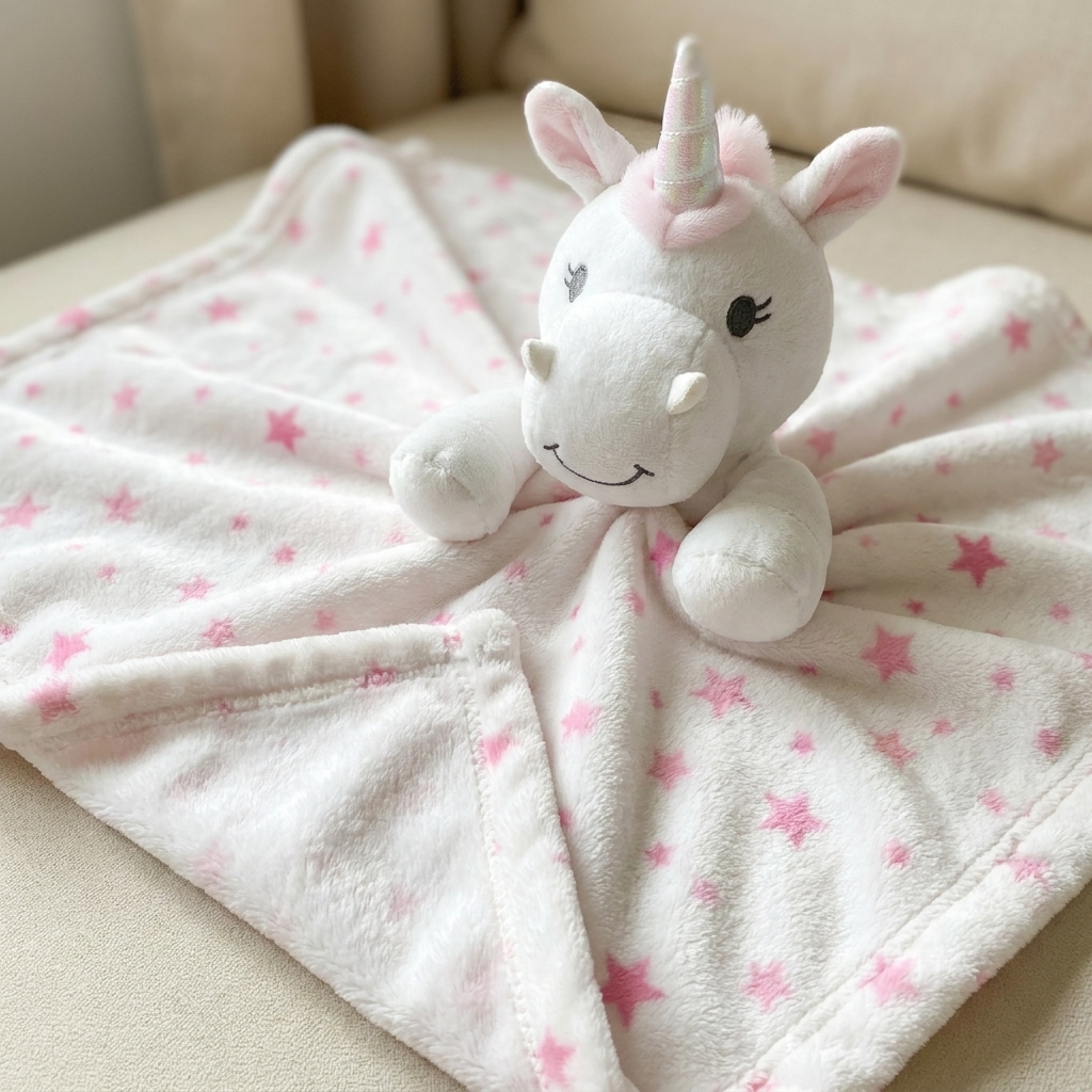 Plush Toy & Baby Blanket Gift Set
