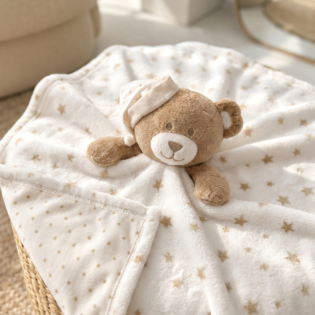 Plush Toy & Baby Blanket Gift Set