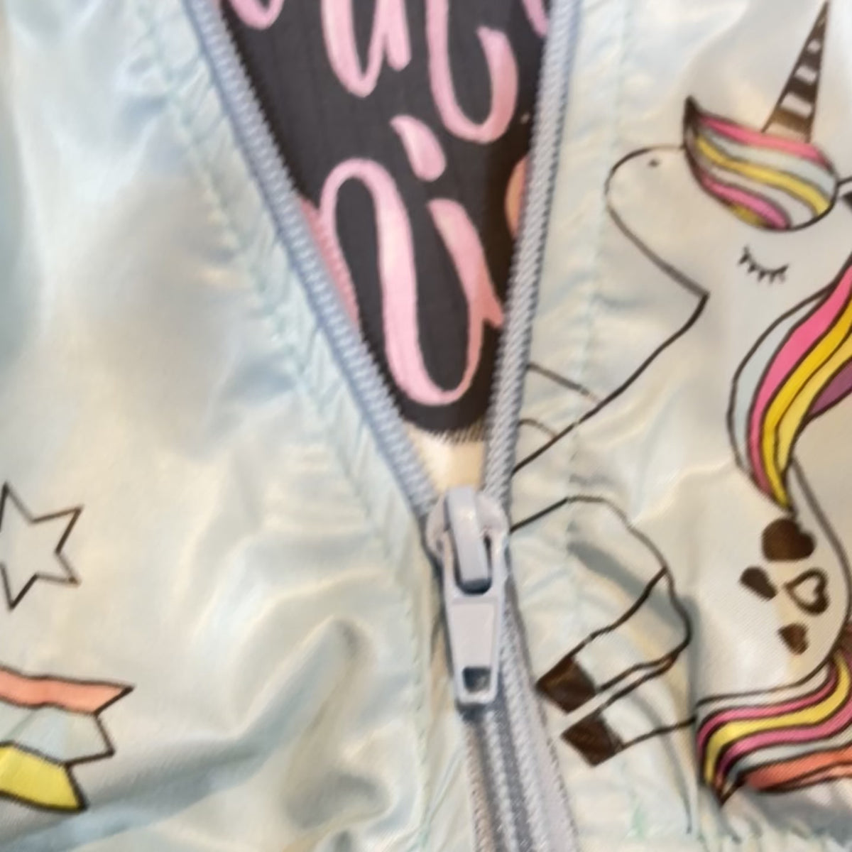 Baby Unicorn Hooded Jacket, Bodysuit & Tulle Skirt 3PC Set