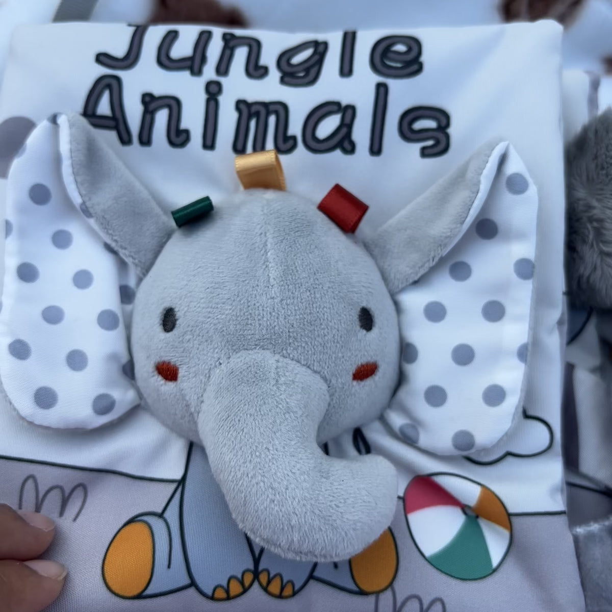 Plush Sensory Character Book
