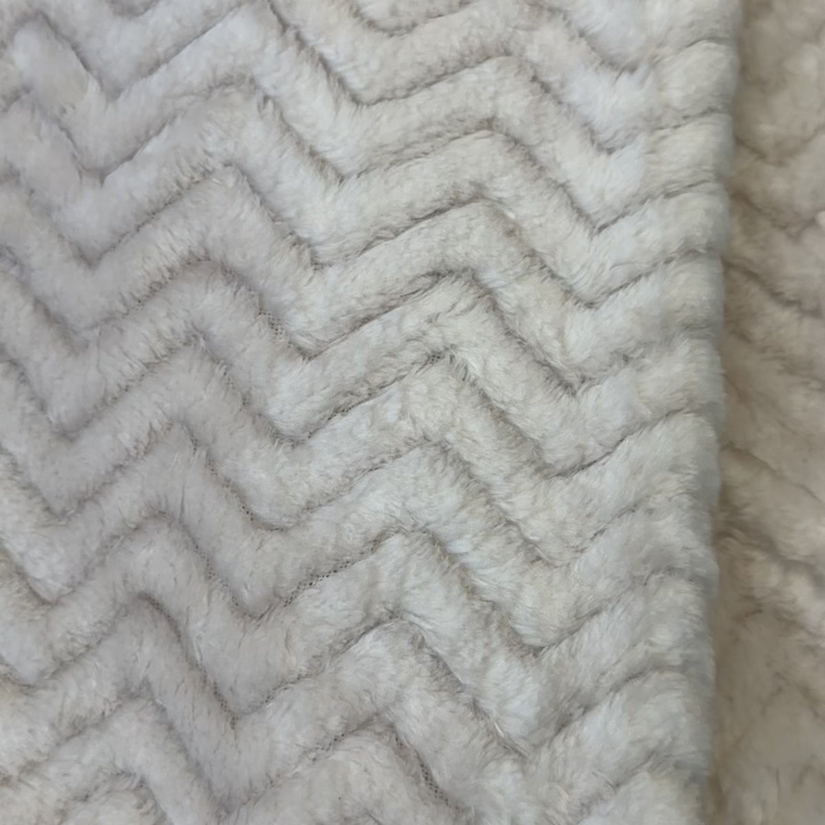 Baby Chevron Plush Shaggy Blanket