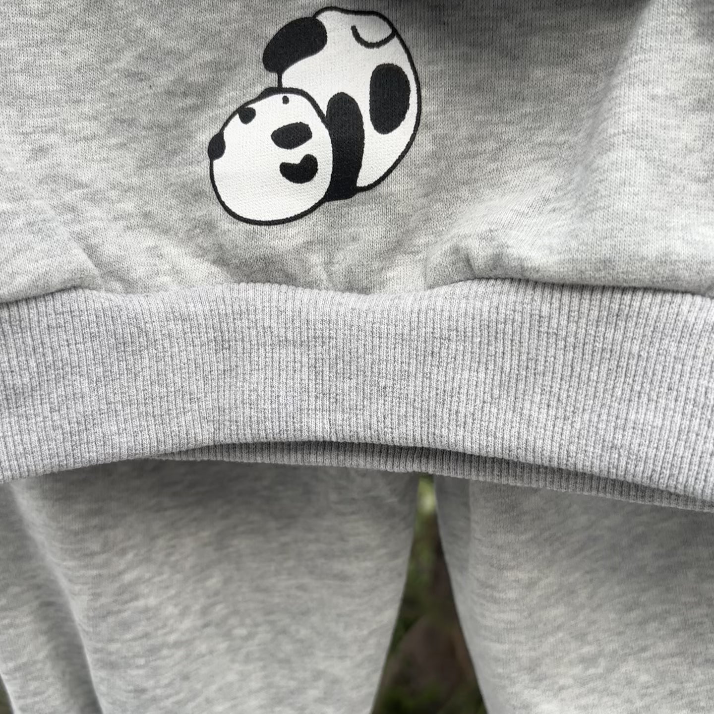 Panda Hoodie 2PC Winter Set