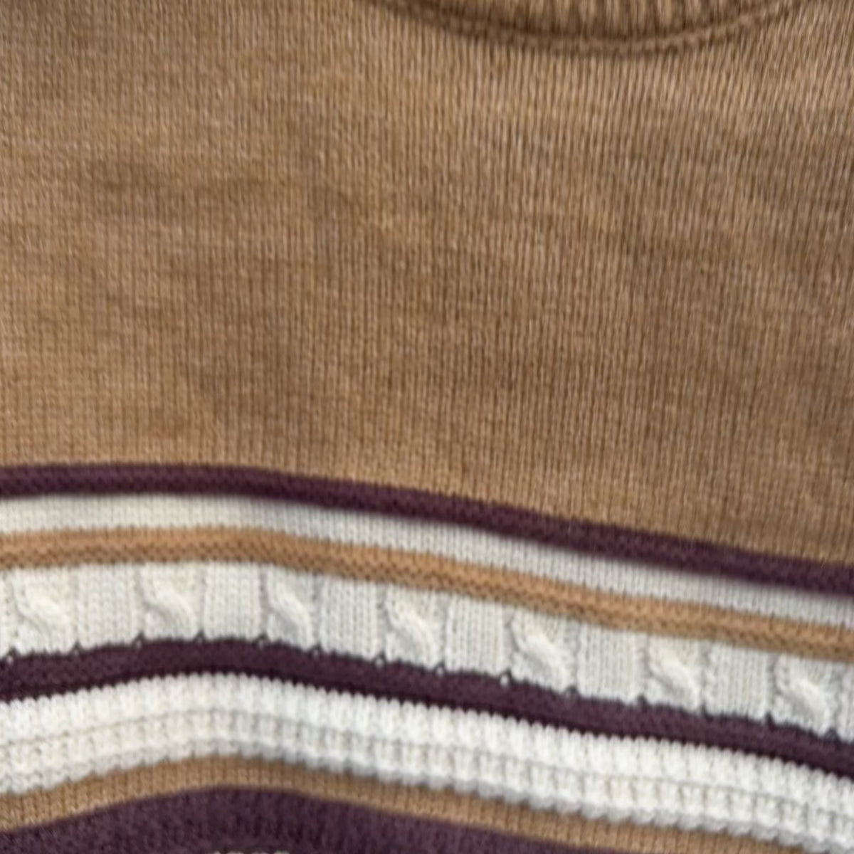 Boys Striped Knit Vest, Shirt & Cargo Trouser 3PC Set