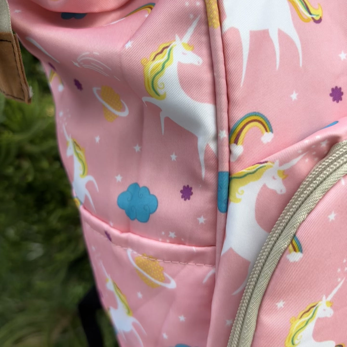Unicorn Print Baby Diaper Backpack – 3 Colors