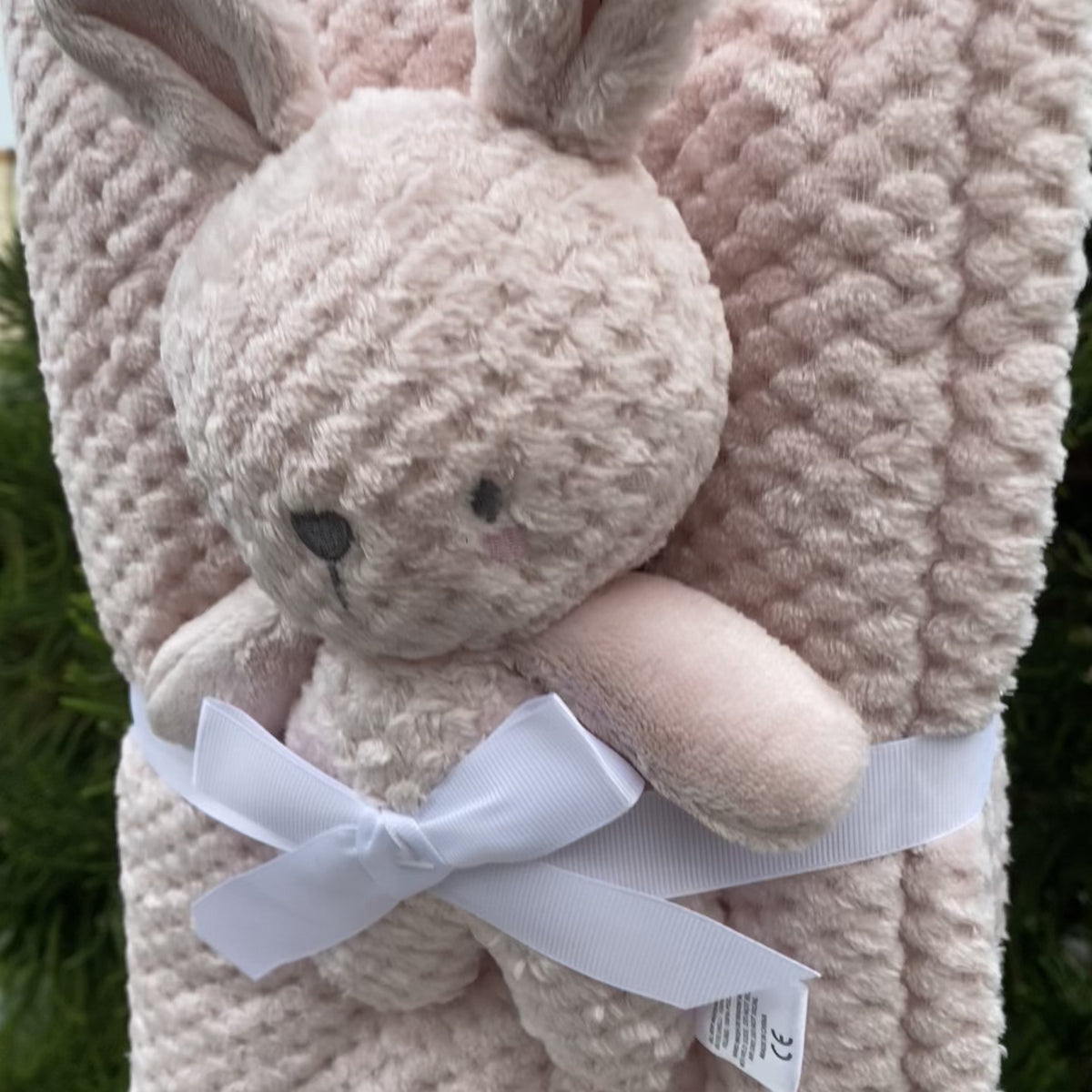 Soft Bunny Baby Blanket – 30×40 Inches