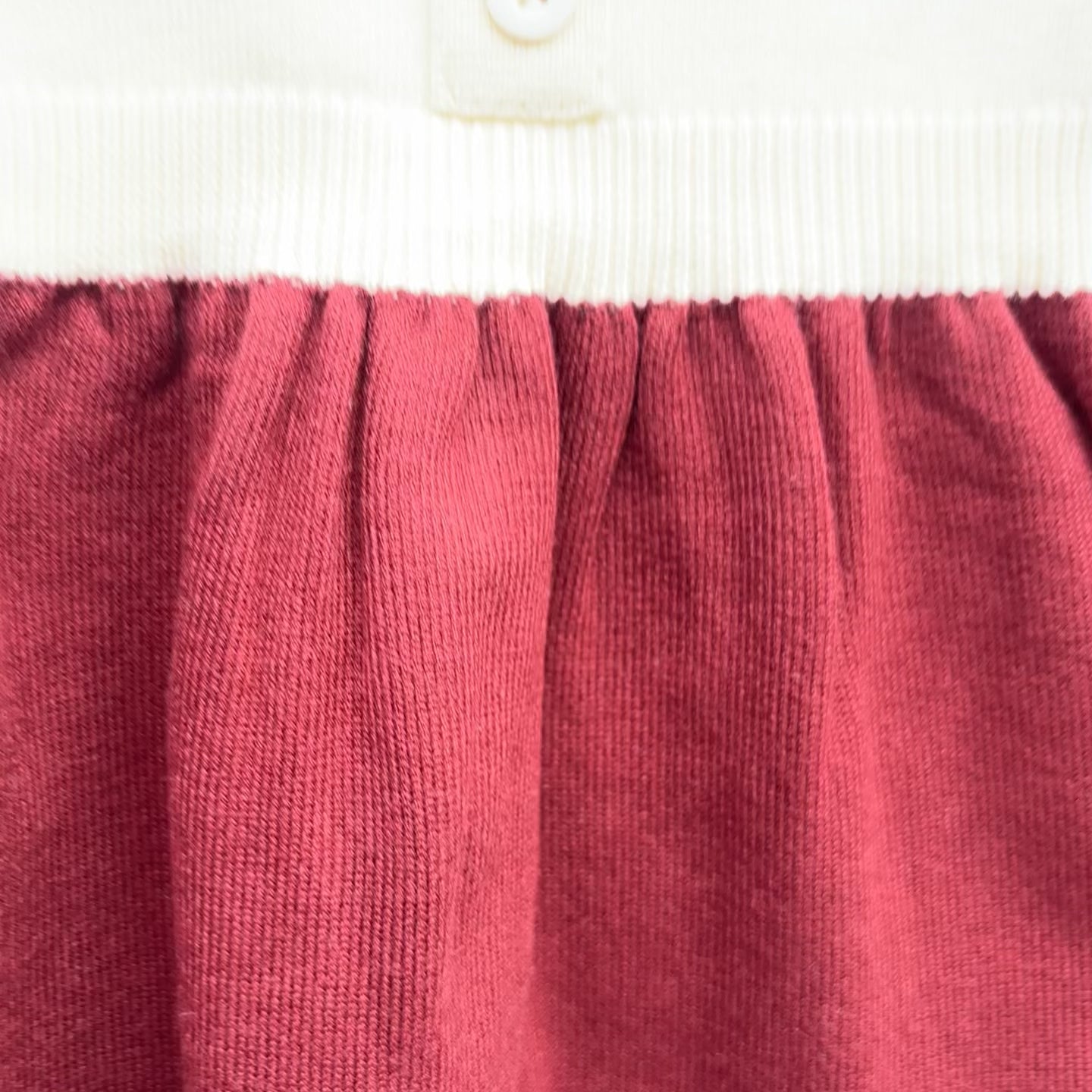 Classic Collar Girls Winter Frock – 1PC