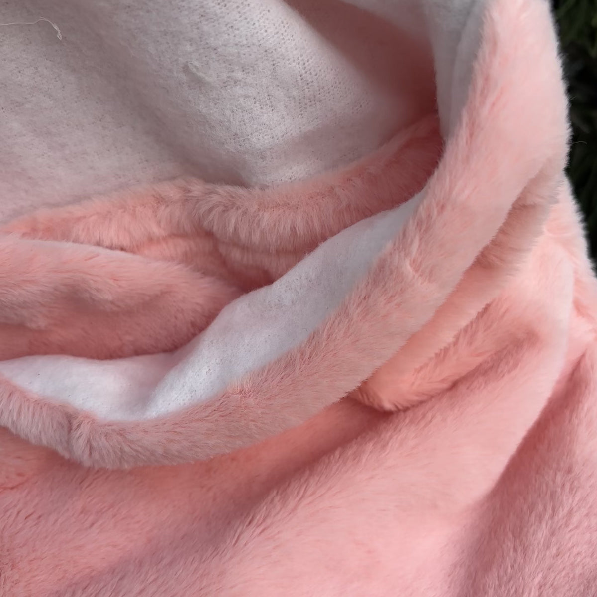 Baby Bear Ear Plush Hooded Swaddle