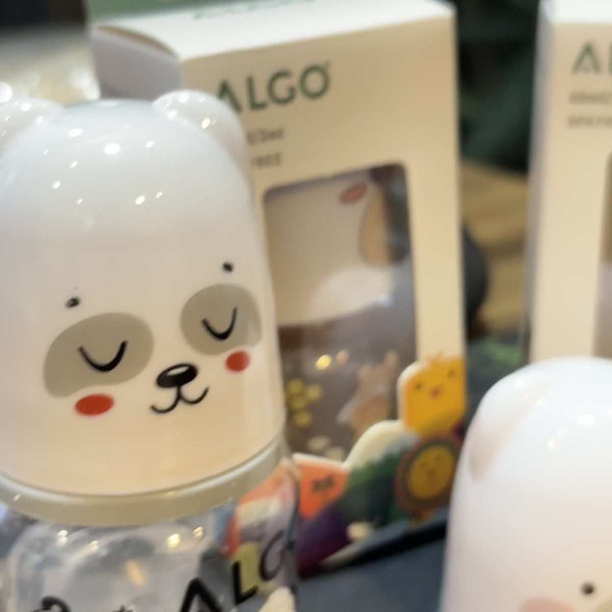 Baby Animal Face Feeding Bottle with Cover