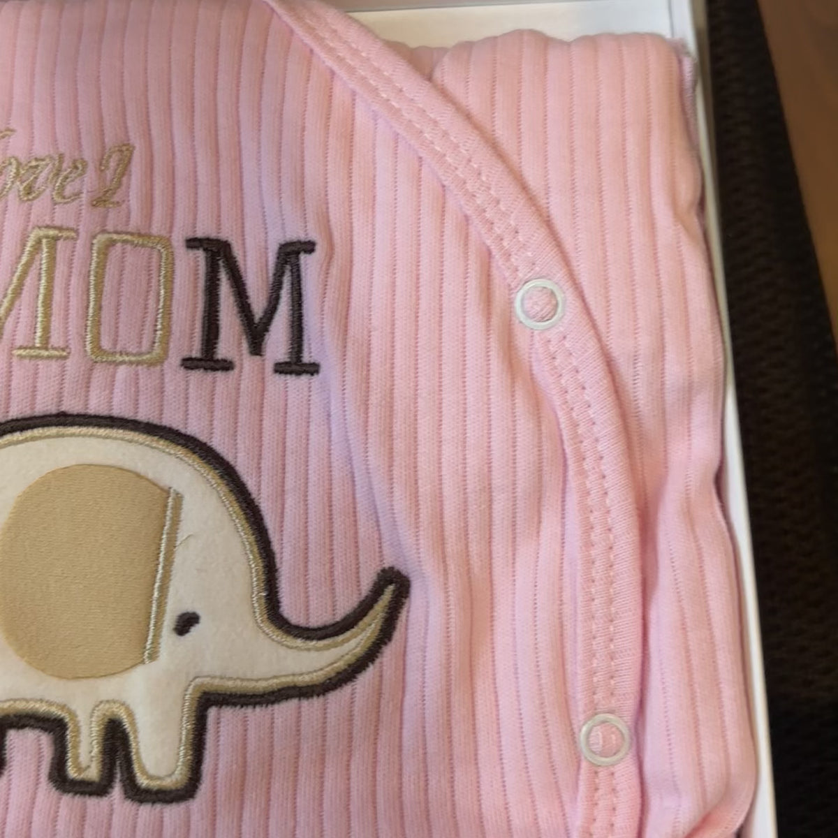 Baby Elephant Mom Ribbed Starter Set 5PC