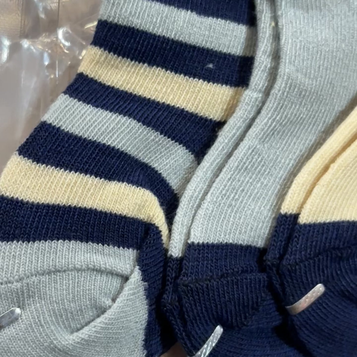 Baby Elephant Stripe Sock Collection 5PC Pack