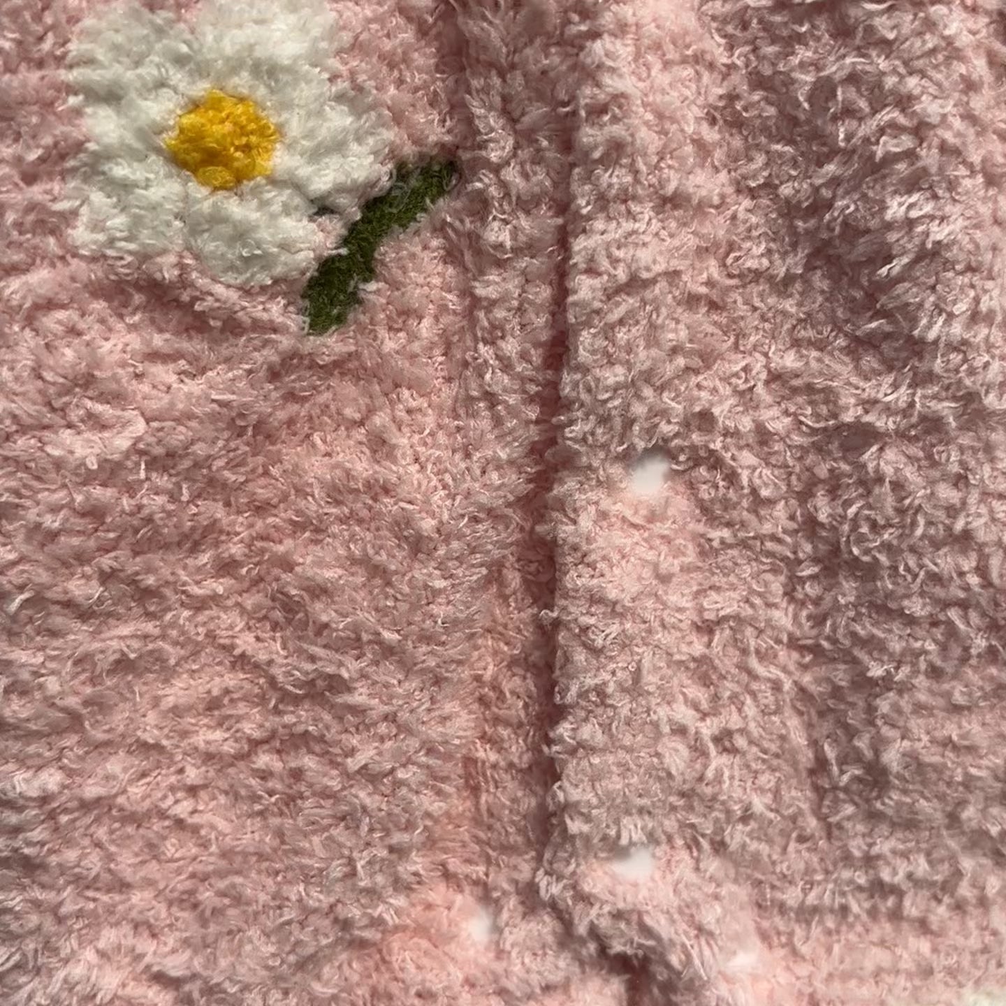 Baby Floral Fleece Winter Romper – 2 Colors