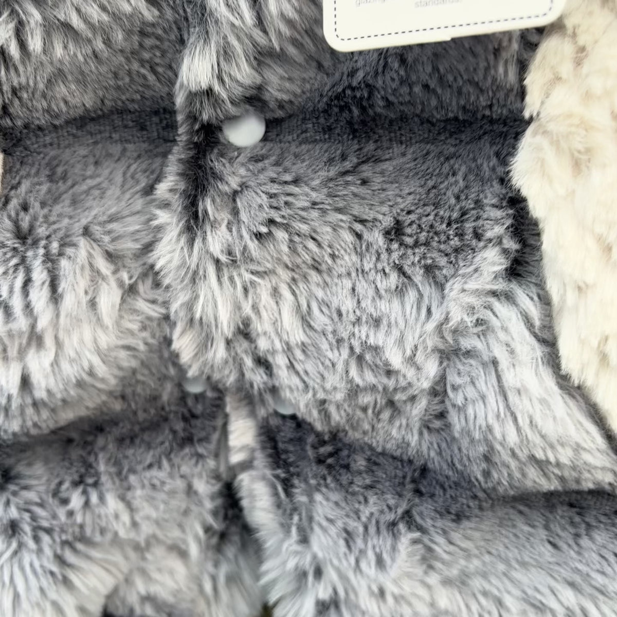 Newborn Character Fur Hooded Romper