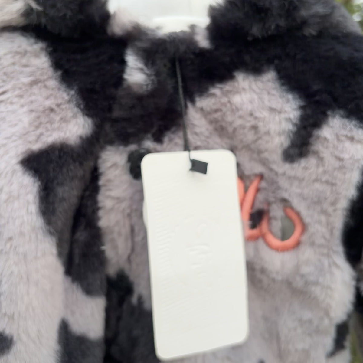 Baby Cow Hooded Shaggy Jacket & Trouser 2PC Suit