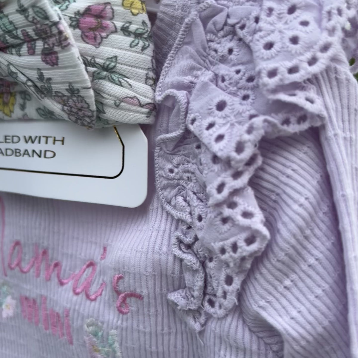 4PC Baby Girl Bodysuit & Trouser Set – 6 Designs