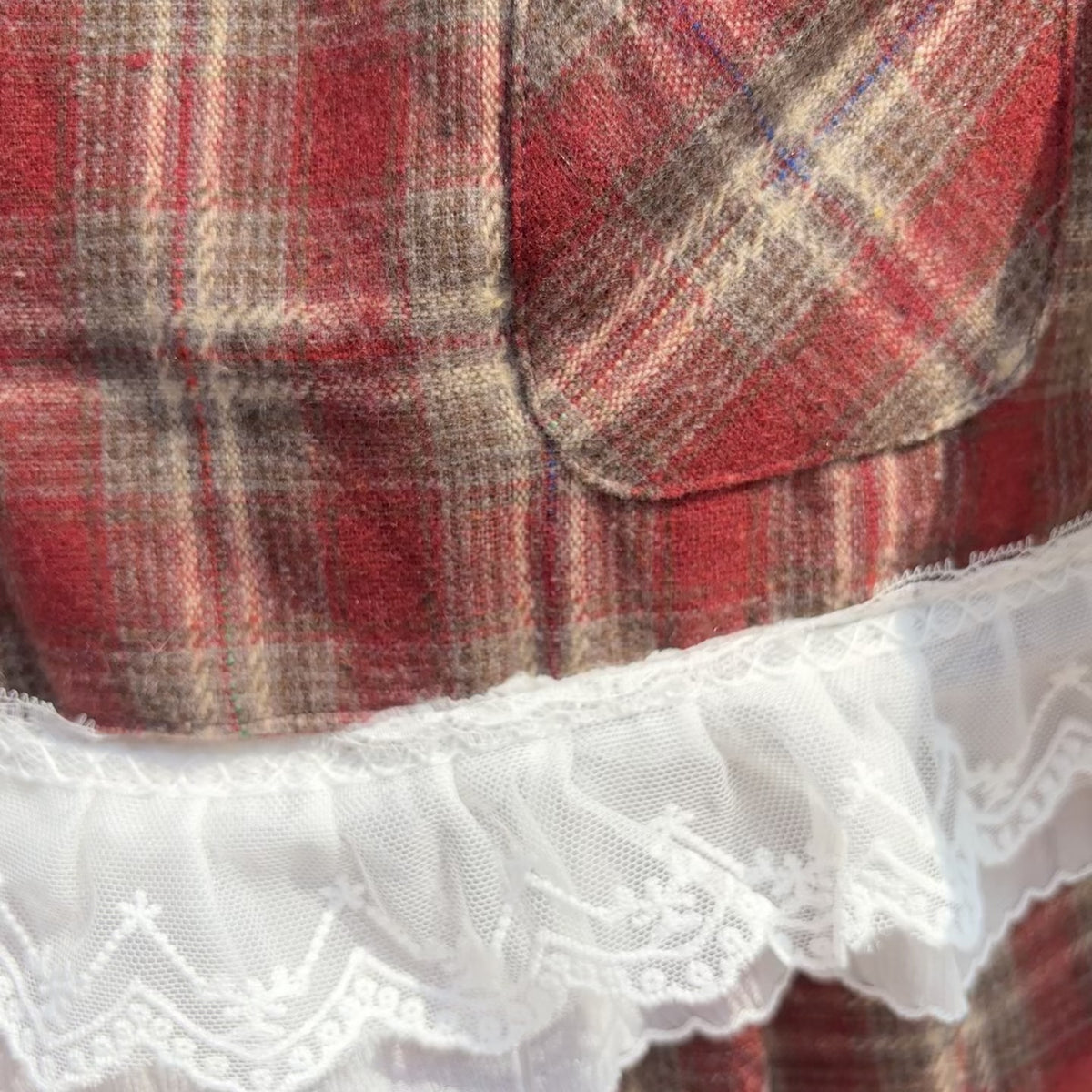 Girls 3PC Plaid Vest, Shirt & Trouser Set