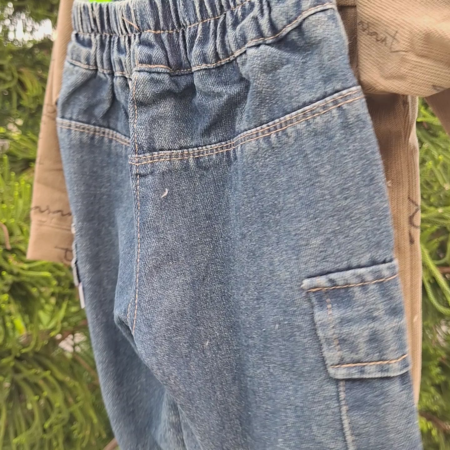 Boys 3-Piece Hooded Shirt & Denim Pants Set – 3 Colors