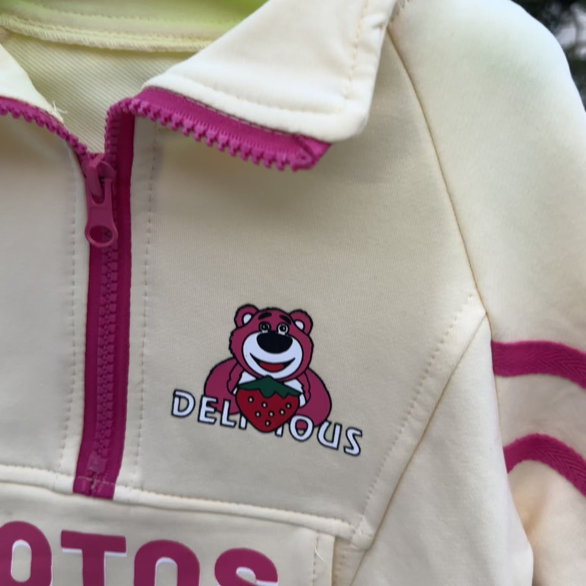 Girls 2-Piece Contrast Tracksuit Set
