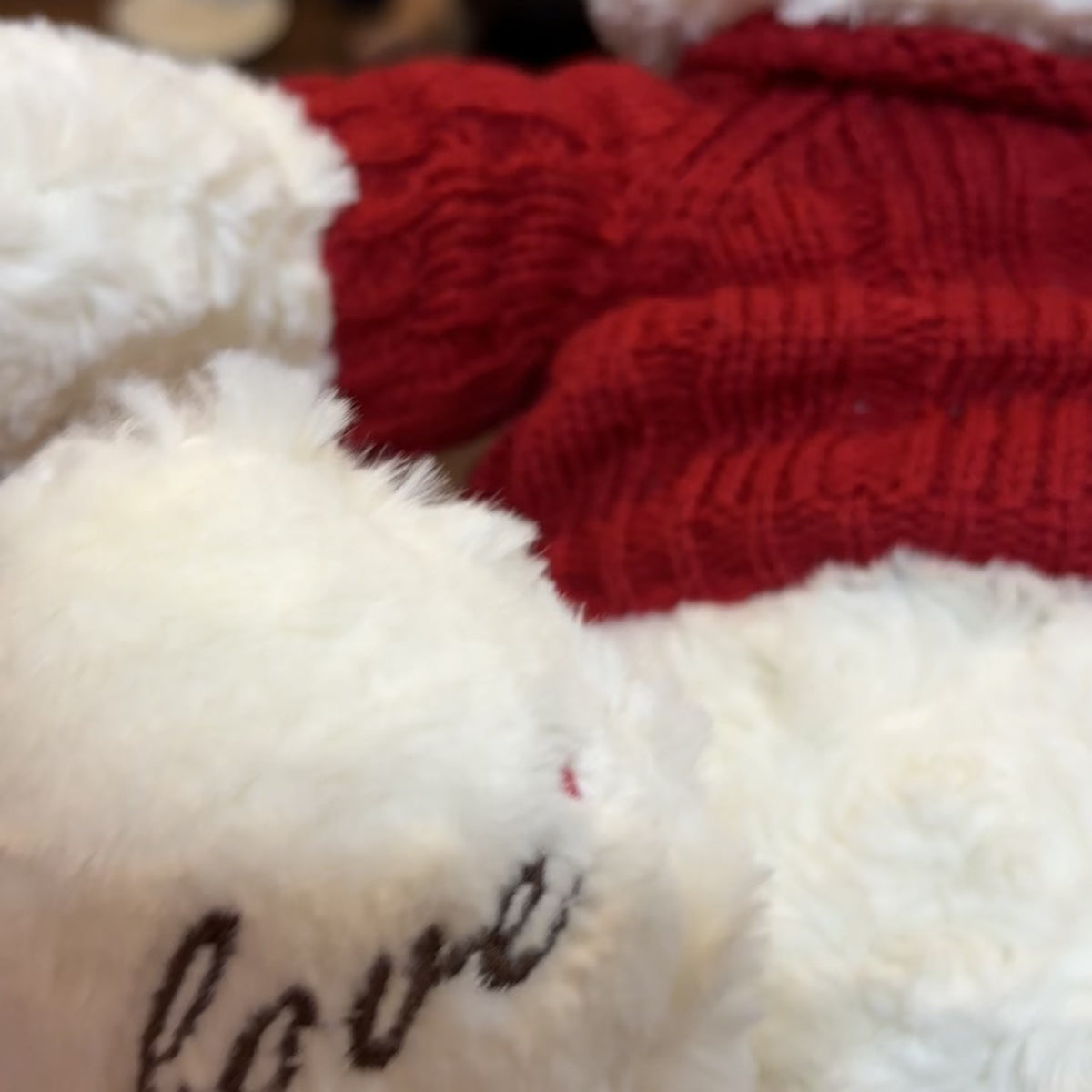 Premium Knit Sweater Teddy Bear Soft Toy