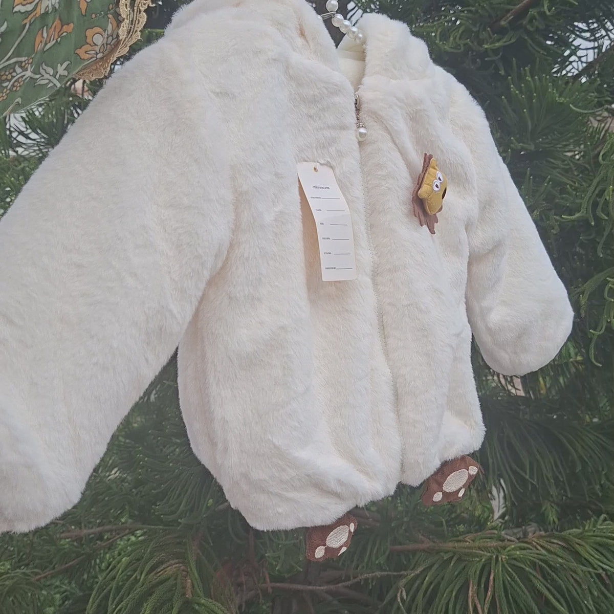 Lion Plush Hooded Winter Jacket – 6 Colors
