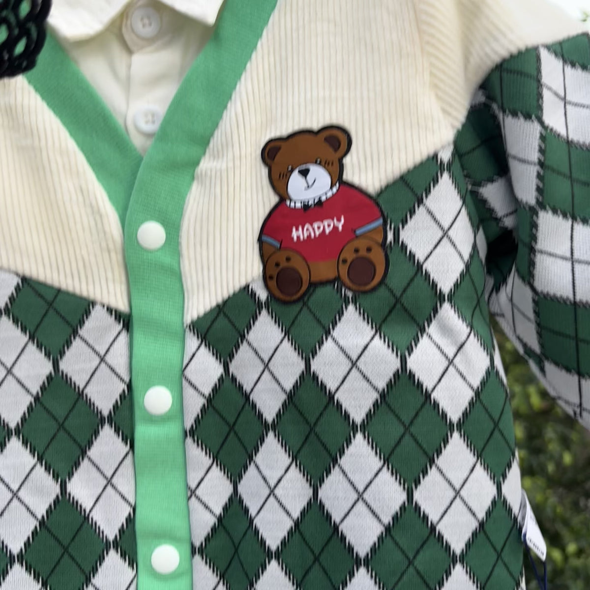 Teddy Argyle 3-Piece Sweater Set