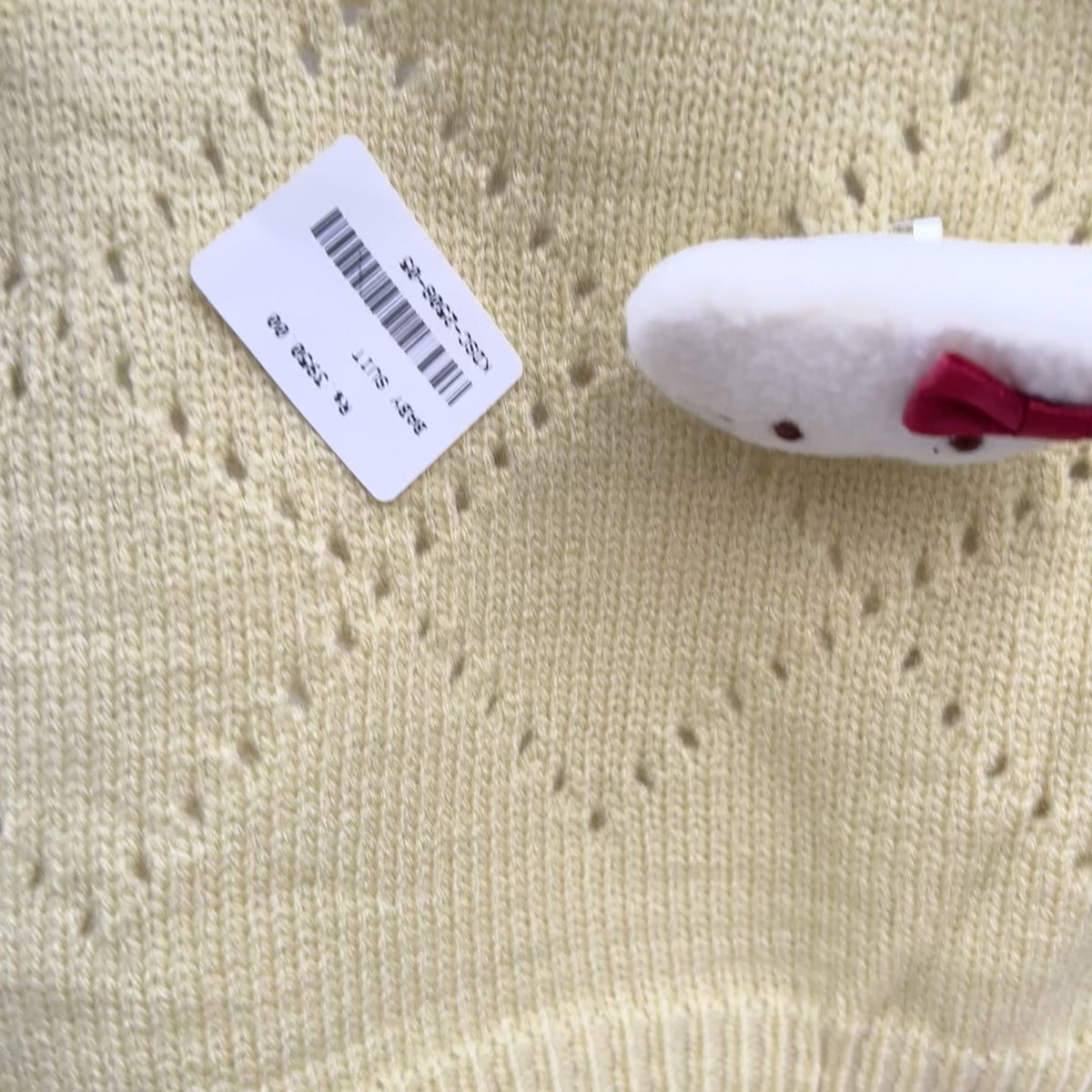 Girls Cat Knit Sweater, Shirt & Denim Pant Set