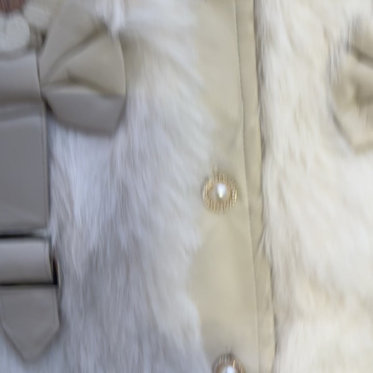 Girls Luxe Fur Vest, Knit Shirt & Pleated Skirt 3PC Set