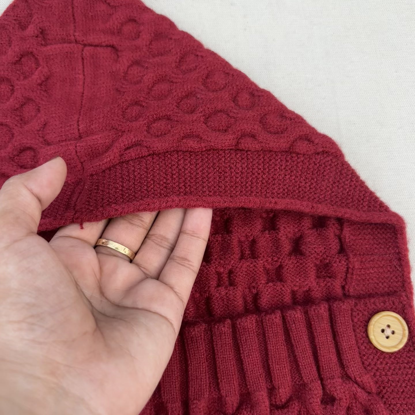 Cozy Knit Hooded Baby Wrap – 3 Colors