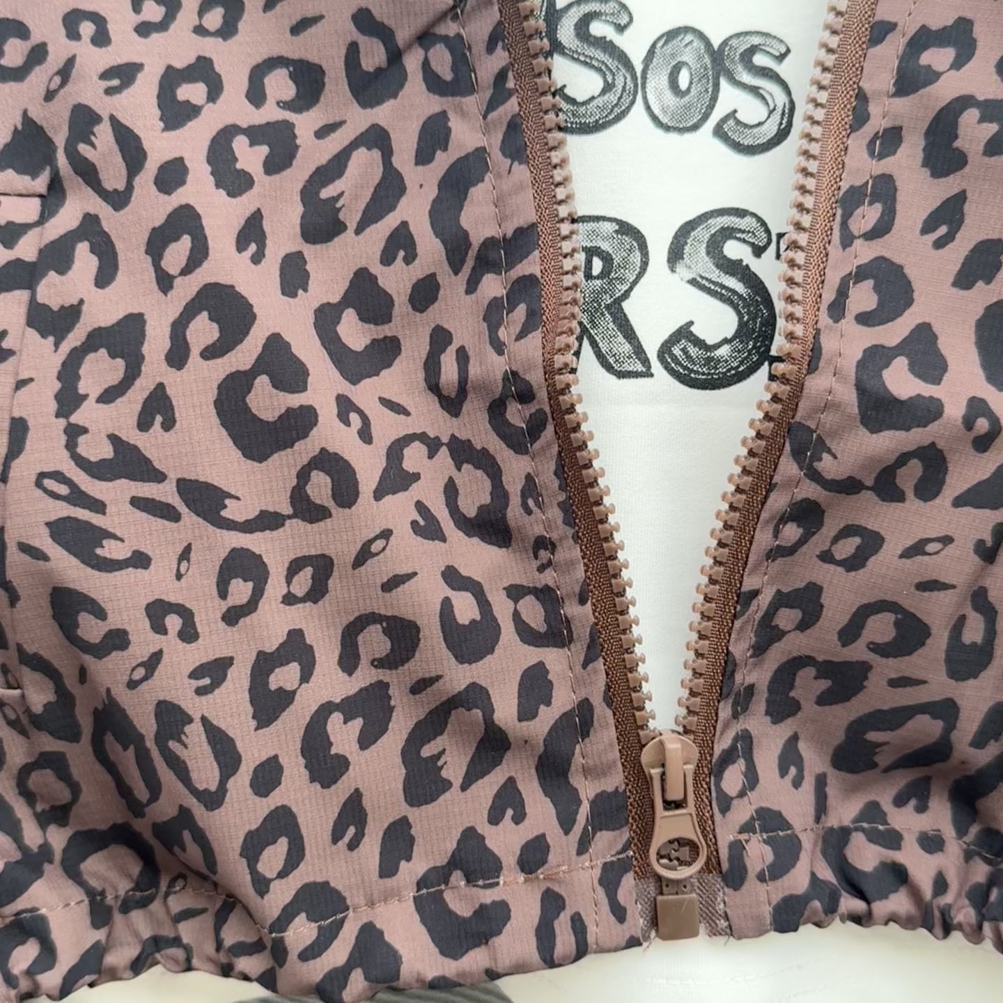 Boys Leopard Hooded Jacket, T-Shirt & Denim Pants 3PC Set