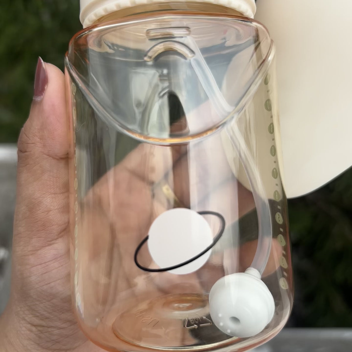 300ML Crown Cover Baby Feeding Bottle – 4 Colors