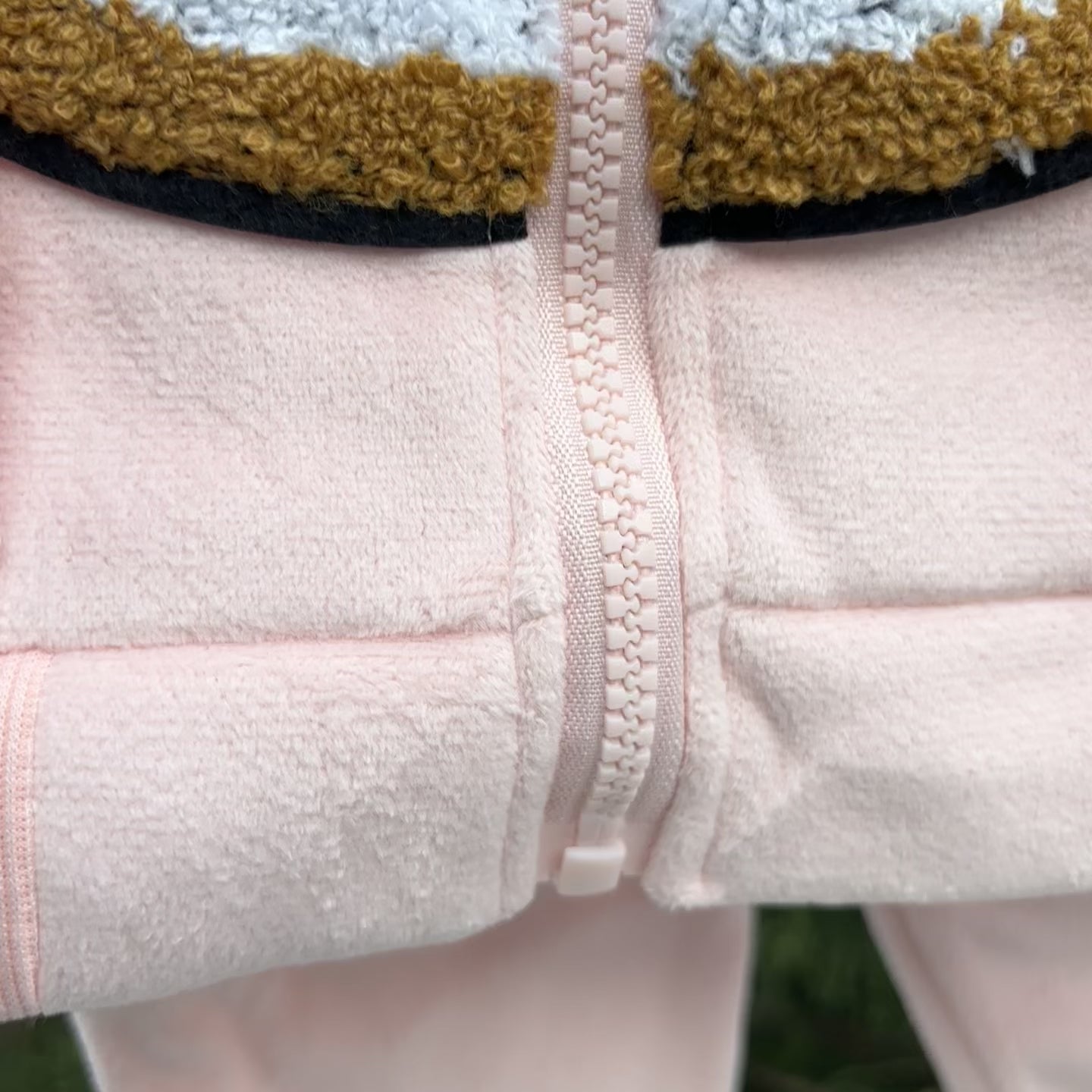 Teddy Bear Velvet 3PC Hooded Vest Set
