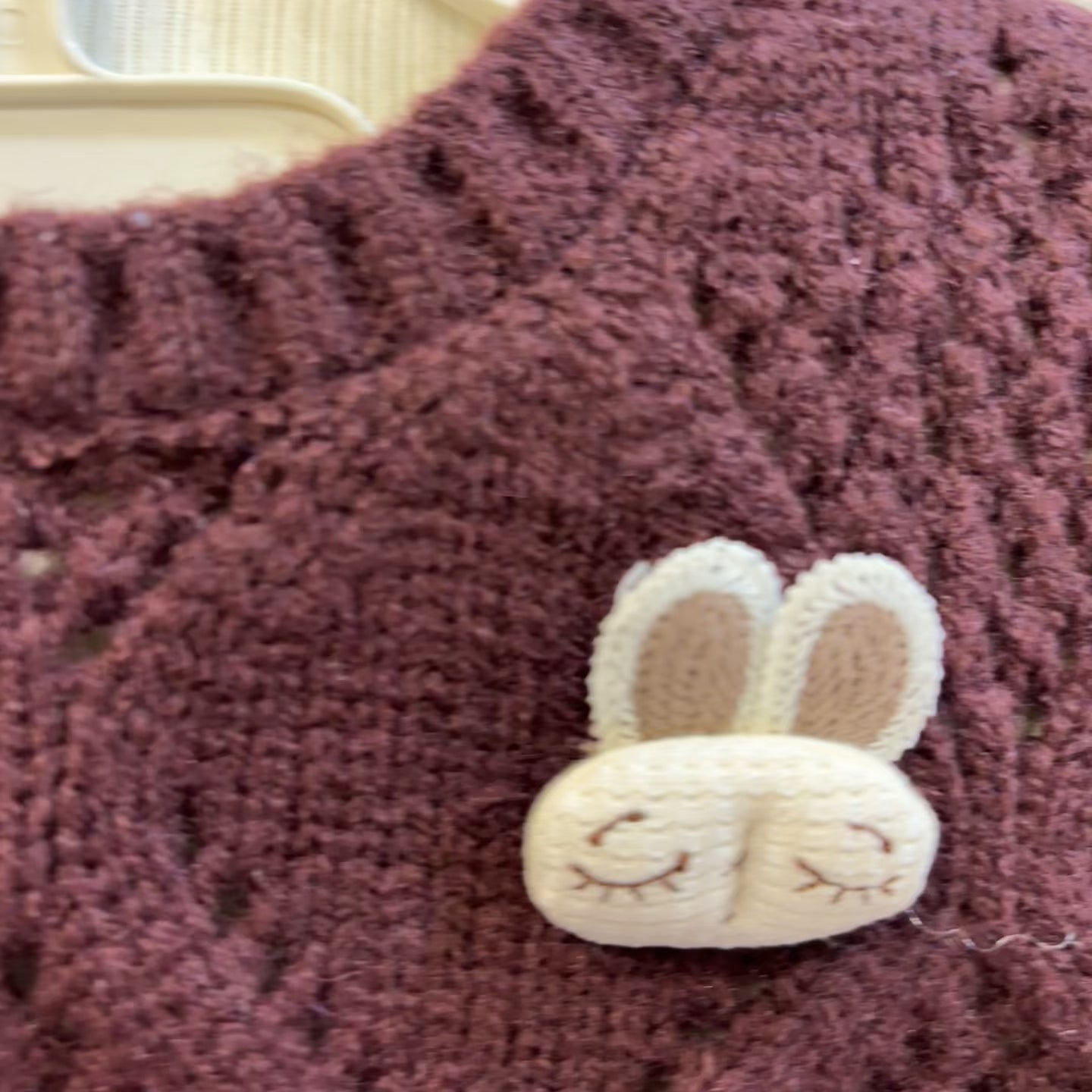 Bunny Charm 2PC Sweater & Frock Set
