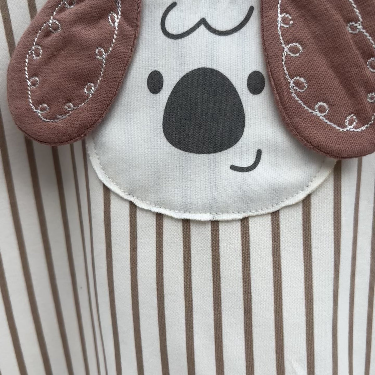 Baby Puppy Stripe 2PC Shirt & Romper Set – 3 Colors