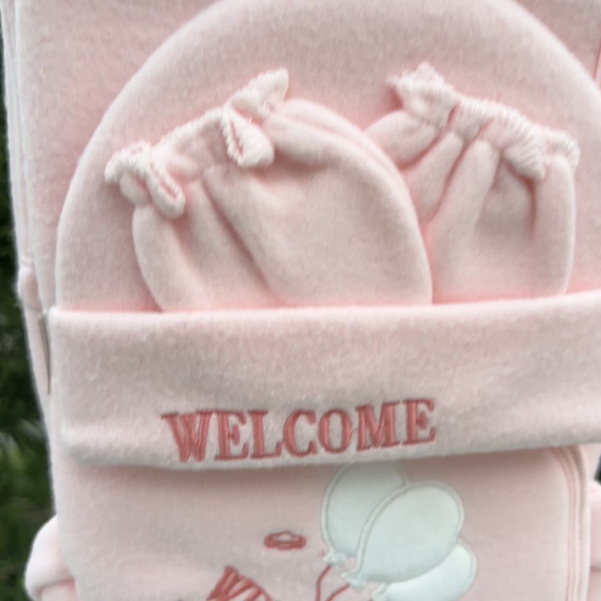 8PC Welcome Baby Winter Starter Set – 4 Colors