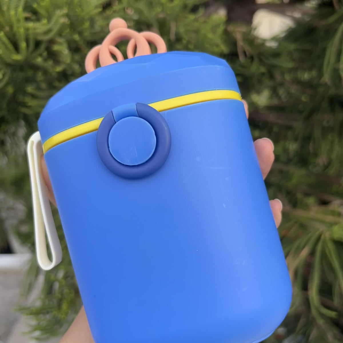 Crown Lid Milk Powder Container with Scoop