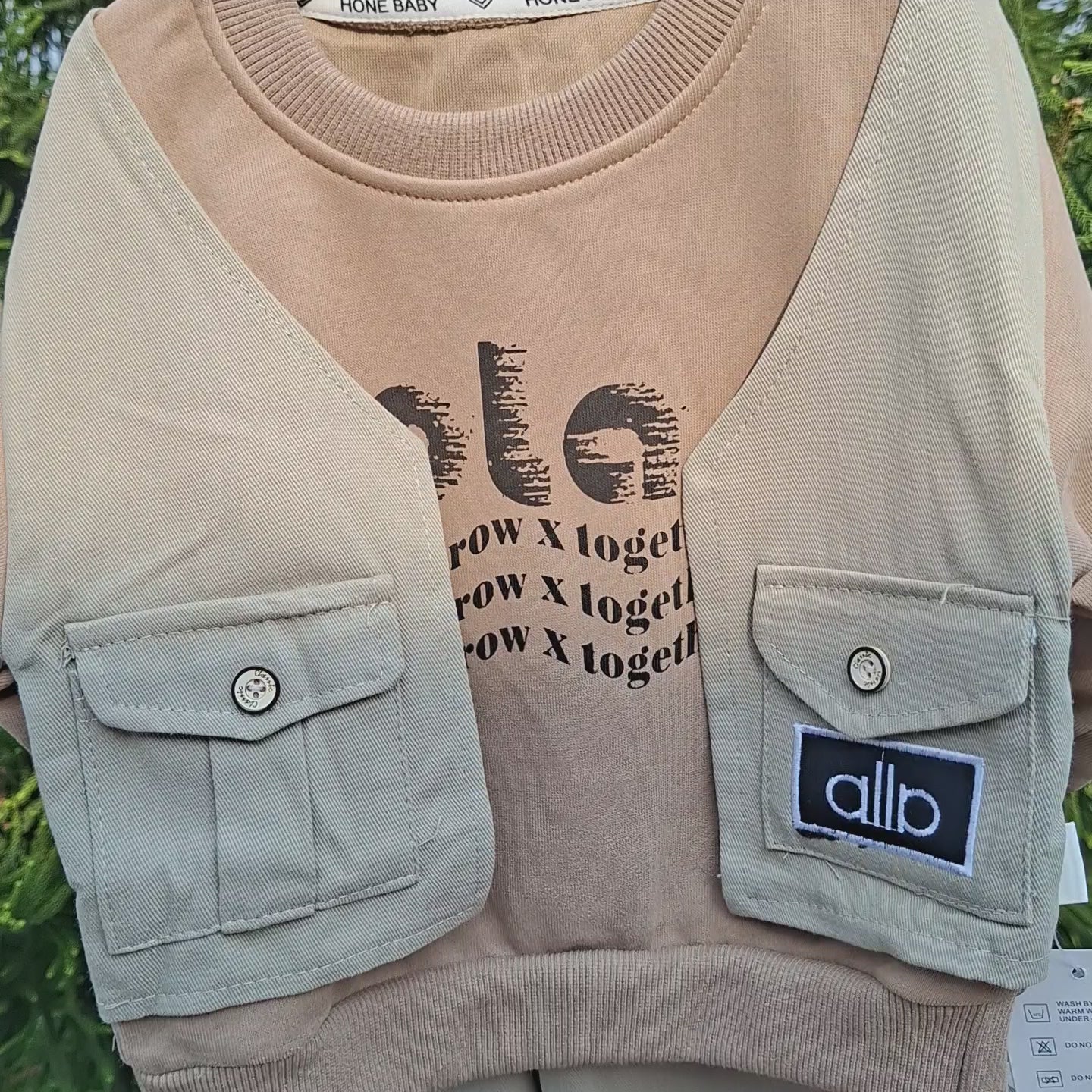 Boys Cargo Vest 2-Piece Outfit Set – 3 Colors