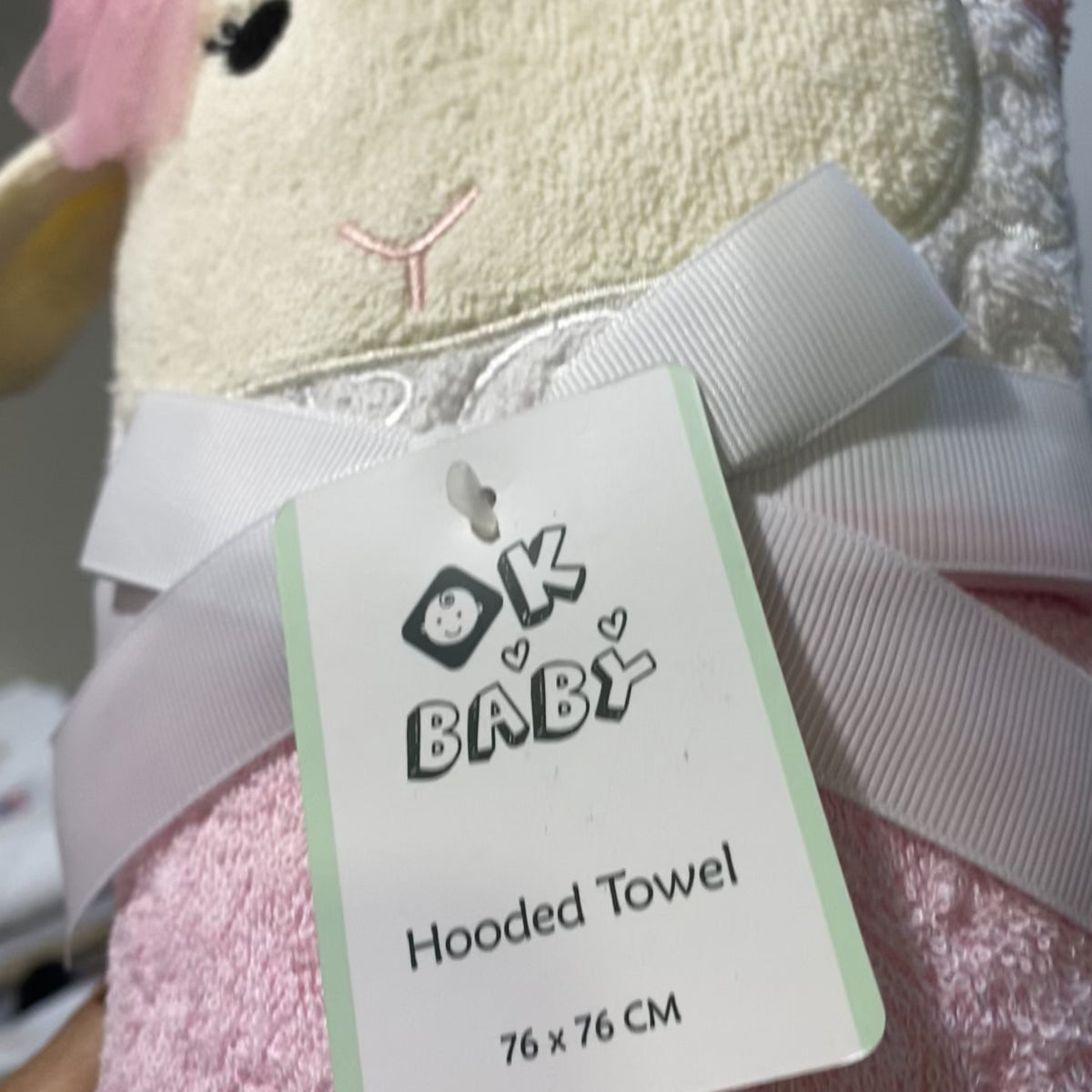Cute Character Hooded Baby Towel – 4 Designs