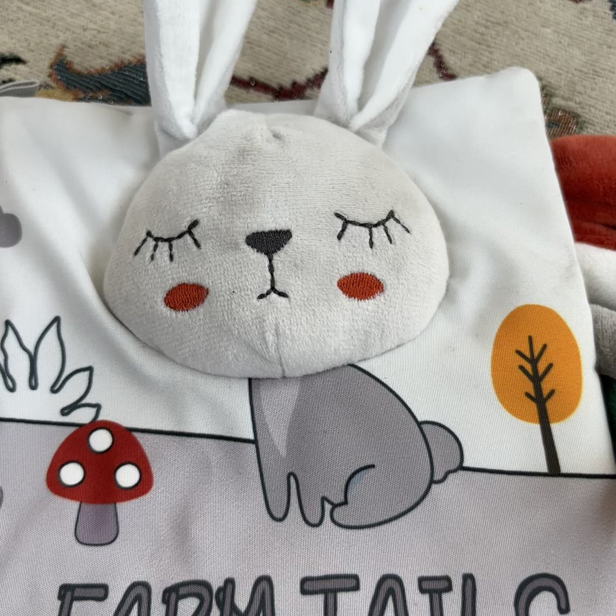 Baby Animal Tails Crinkle Activity Book