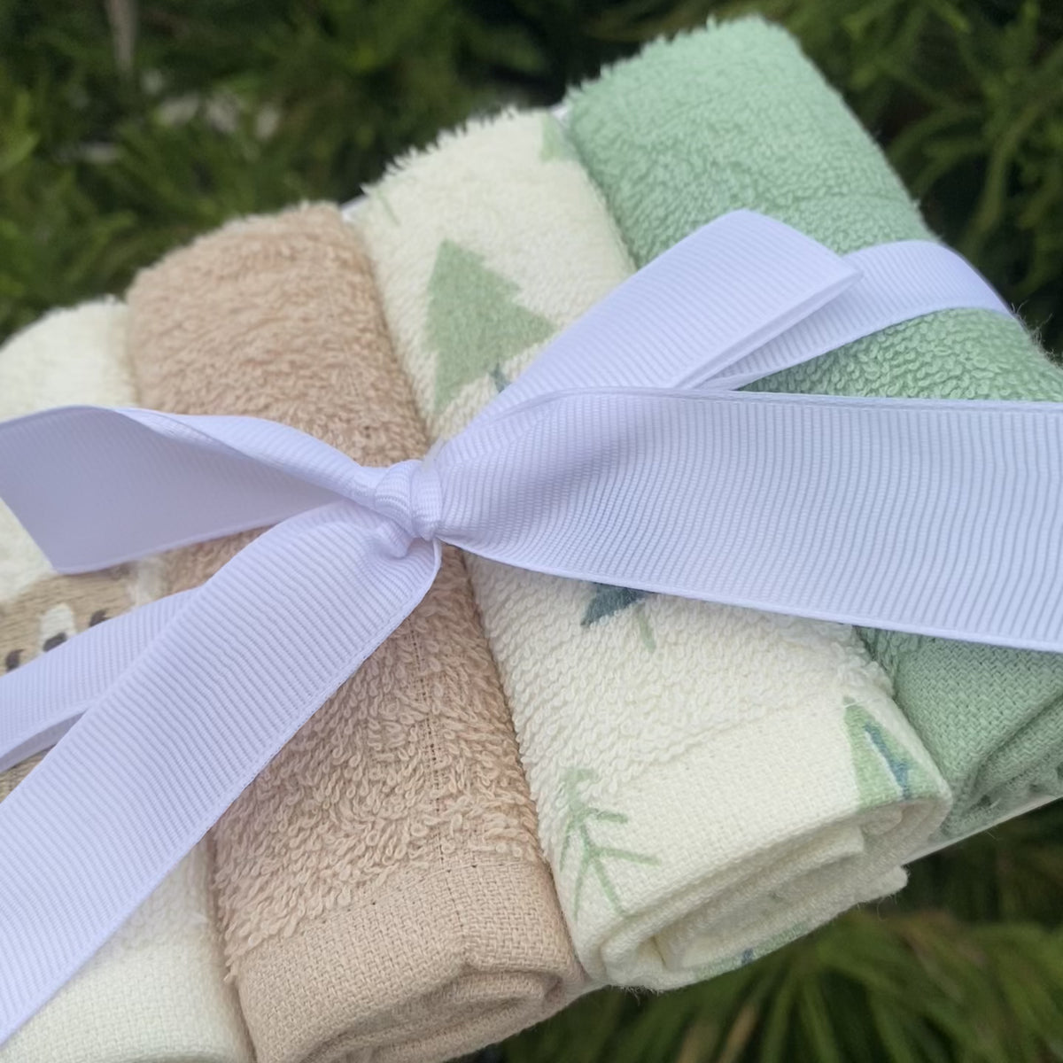 Soft Baby Washcloths – Pack of 4